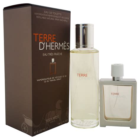 terre d hermes eau tres fraiche refill|terre d'hermes basenotes.